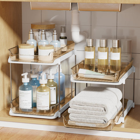 Aluminum alloy rods provide durable support for long-lasting organization.