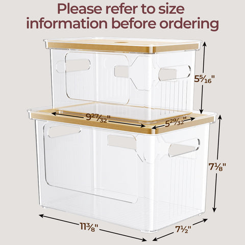 Delamu clear trash bag organizer lets you see stock at a glance for fewer surprises.
