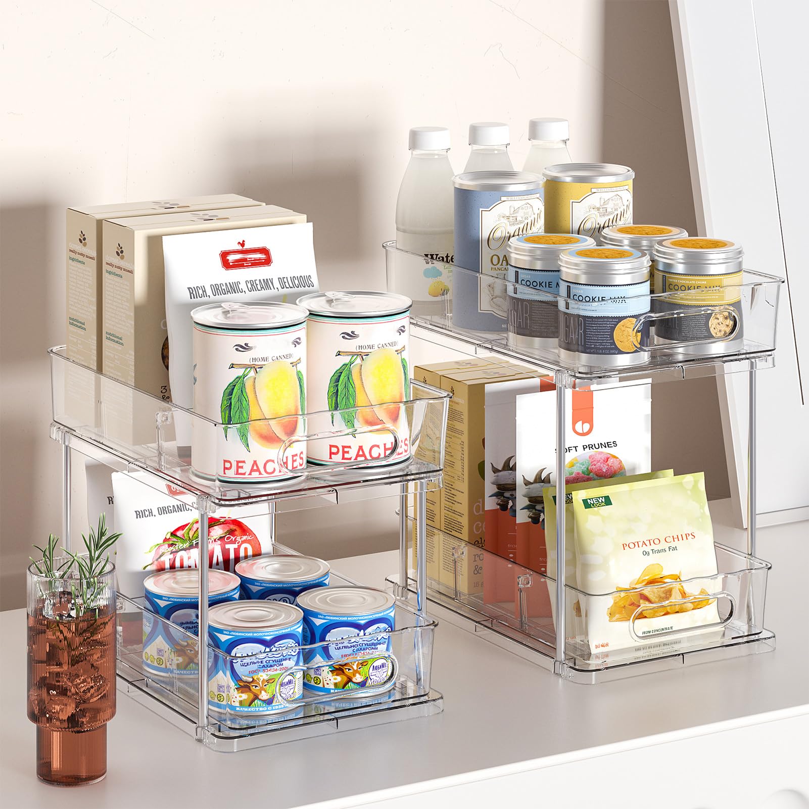 Delamu easy no-tools assembly for quick under-sink upgrade