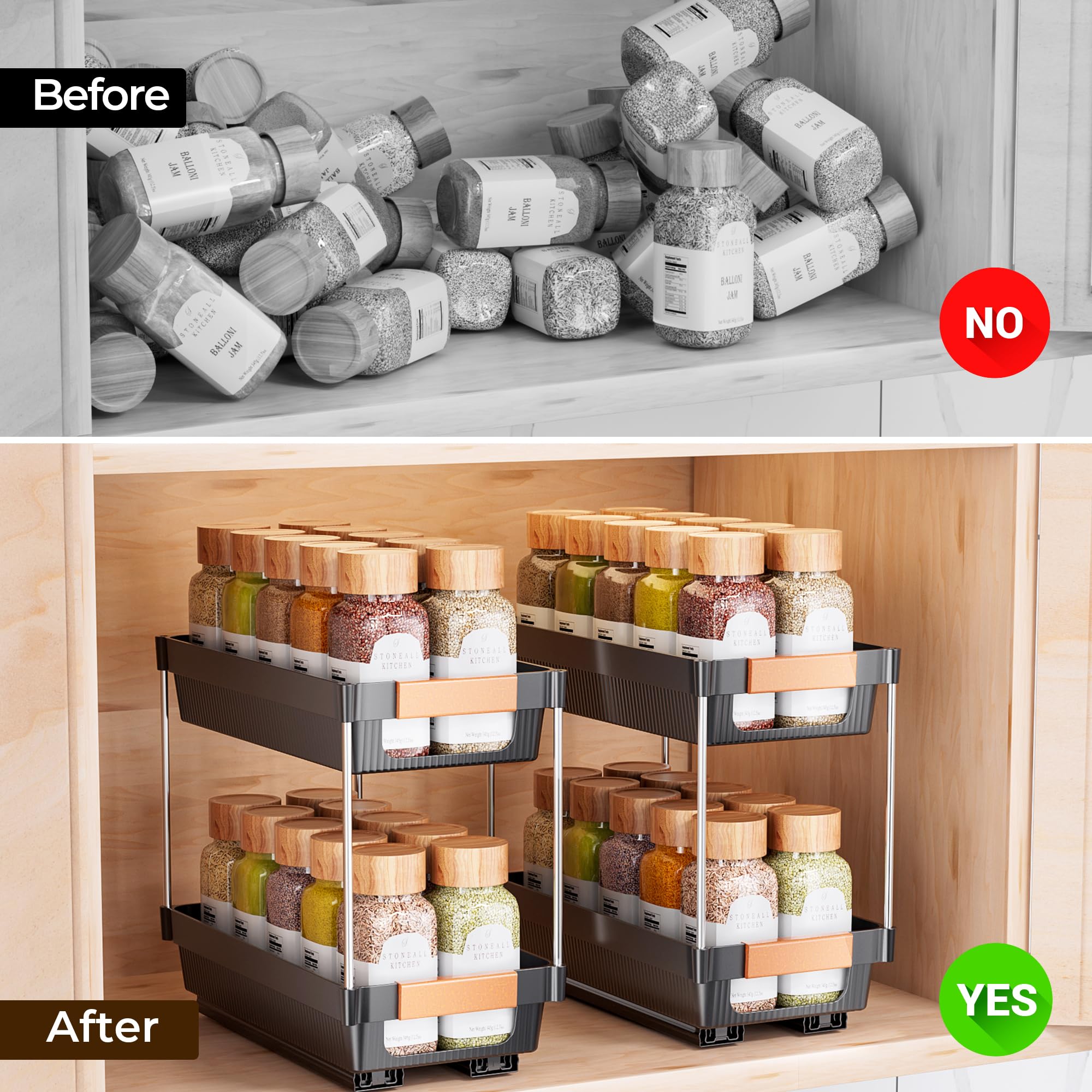 Delamu versatile install options screw-in or stick-on for flexibility