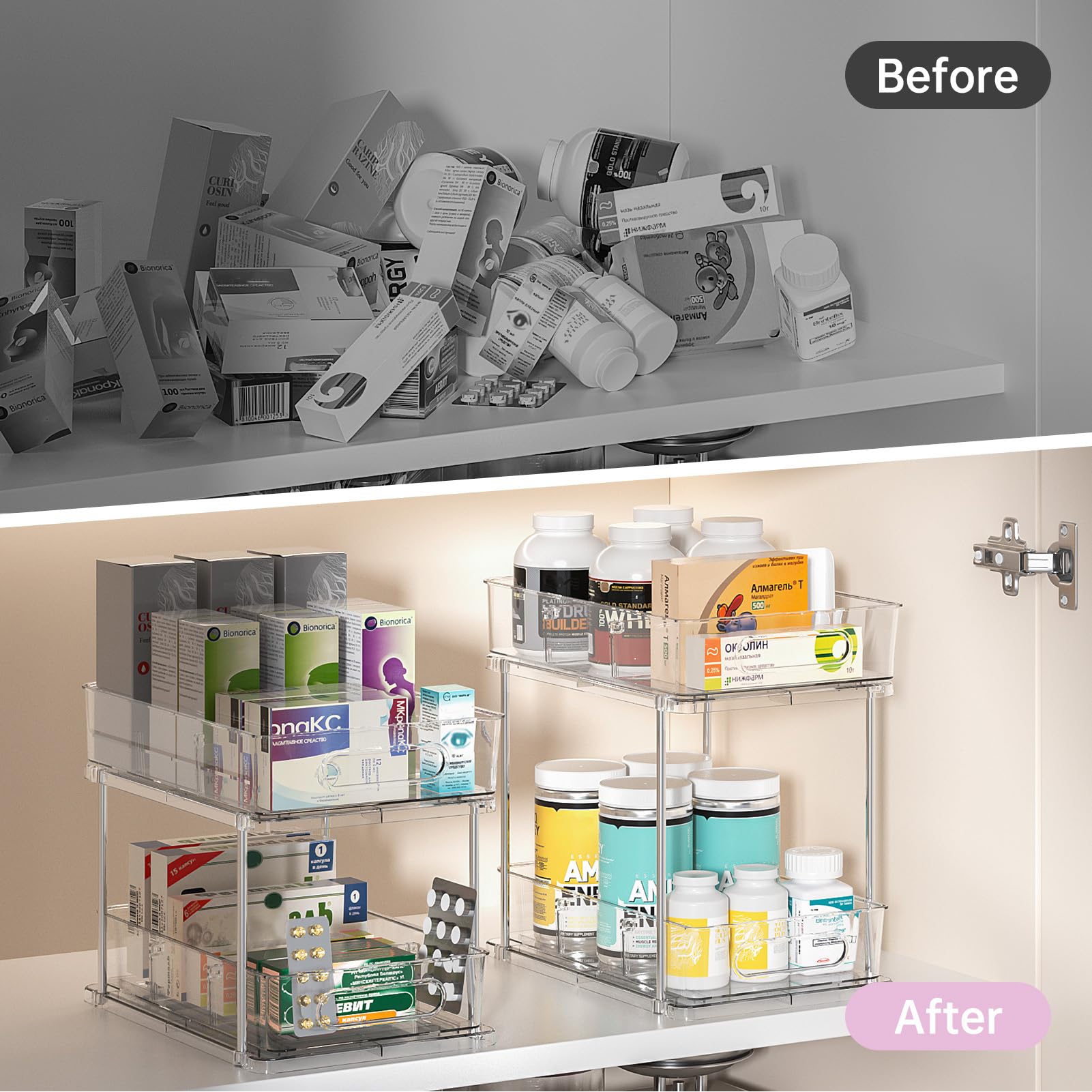 Delamu multi-functional storage offers two sizes for versatile placement