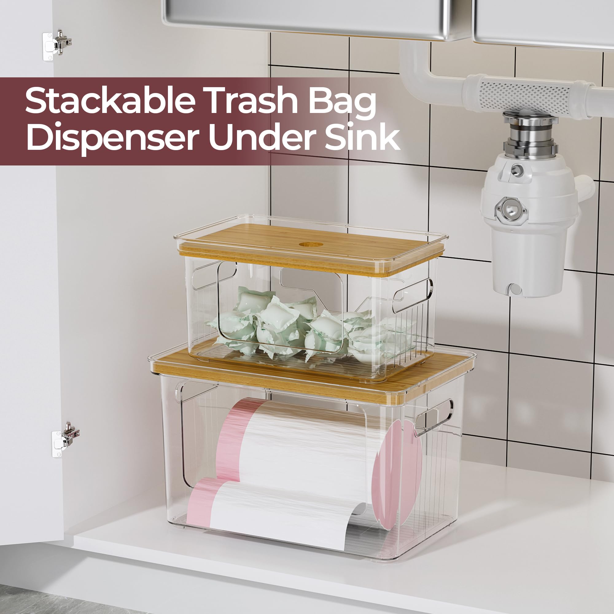 Delamu multi-scene storage suitable for pantry, countertops, and closets.