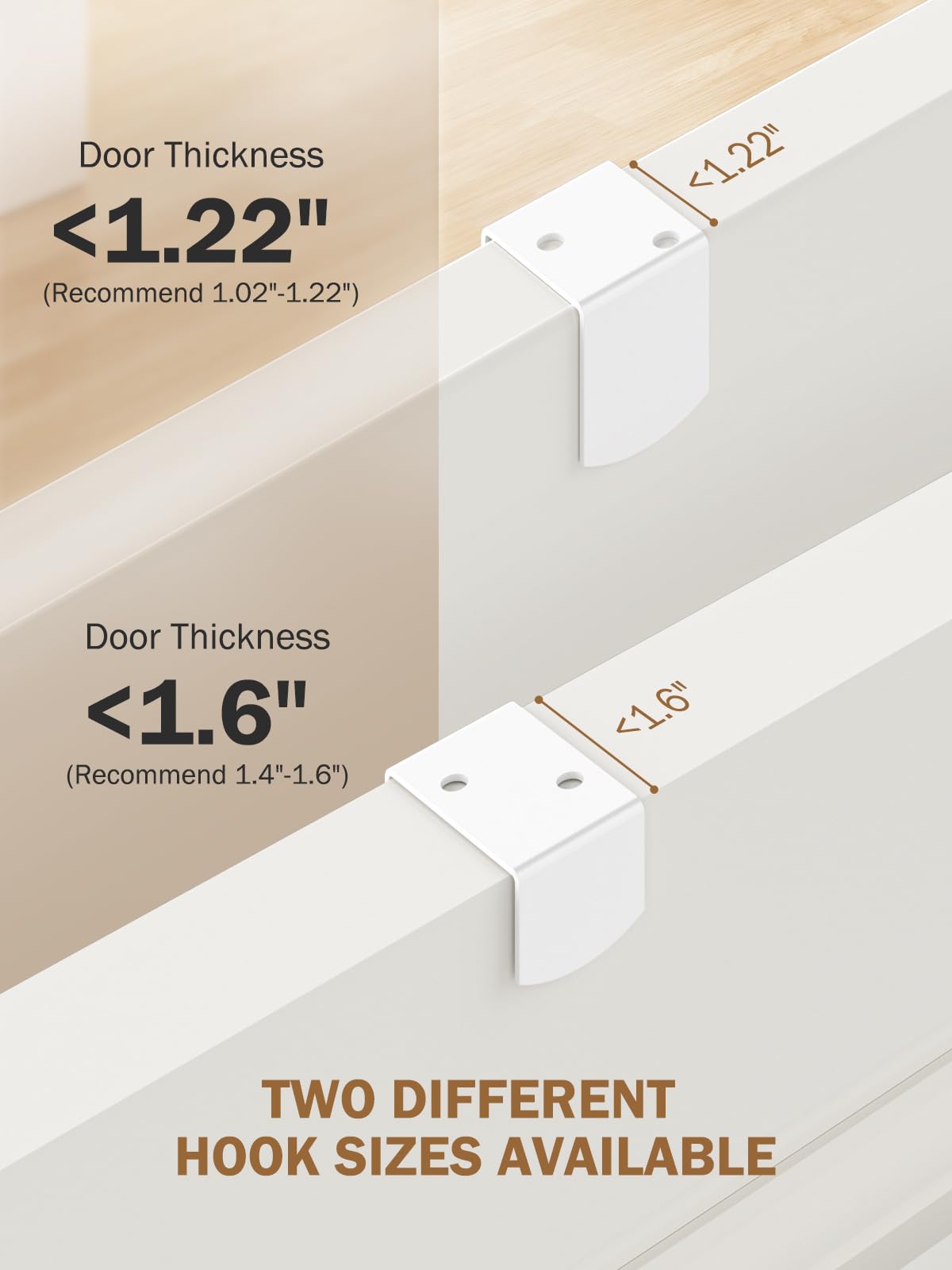 Delamu 9-tier over-the-door pantry organizer features durable rust-proof metal construction