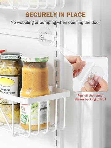 Delamu 9-tier over-the-door pantry organizer medium basket detail for versatile storage