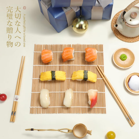 Delamu present box packaging showcases giftable sushi kit