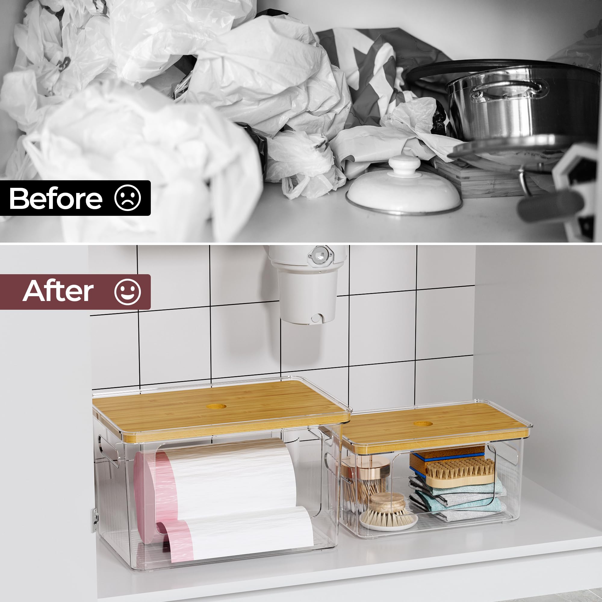 Delamu side handle allows effortless one-handed moving and repositioning.