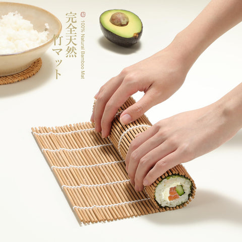 Delamu sushi kit rice paddle for gentle handling and pressing