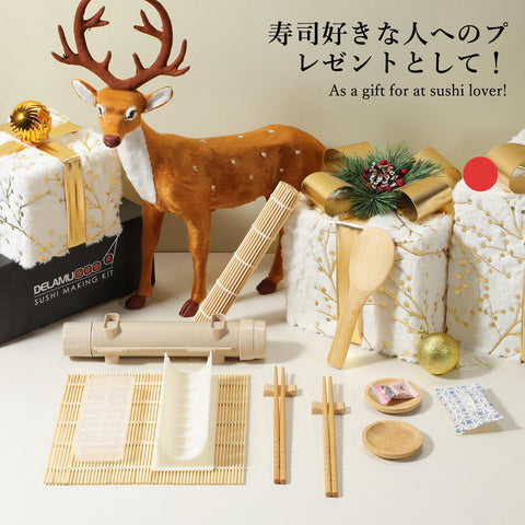 Delamu sauce dishes keep soy sauce and wasabi ready at hand.