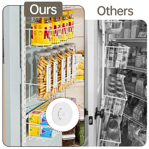 Delamu two-size door hooks for different door thicknesses.