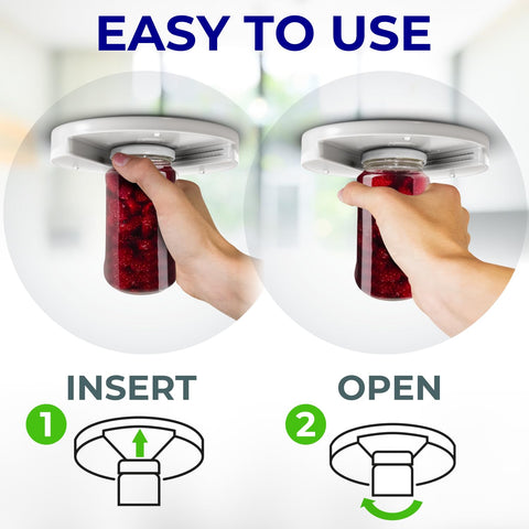 Delfori lightweight under-cabinet mount saves counter space.
