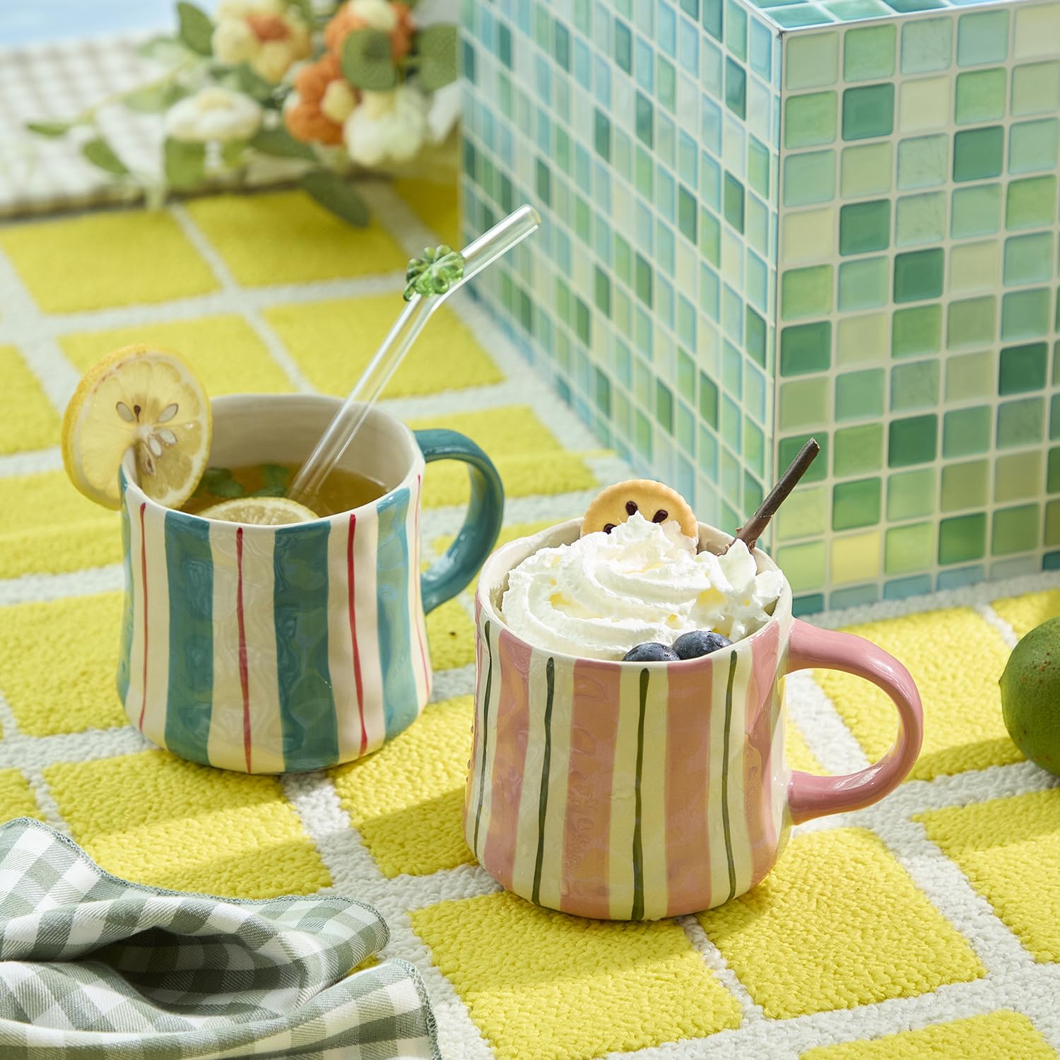 DELIGHTS GALORE 12oz microwave-safe mug for quick reheats and consistent warmth
