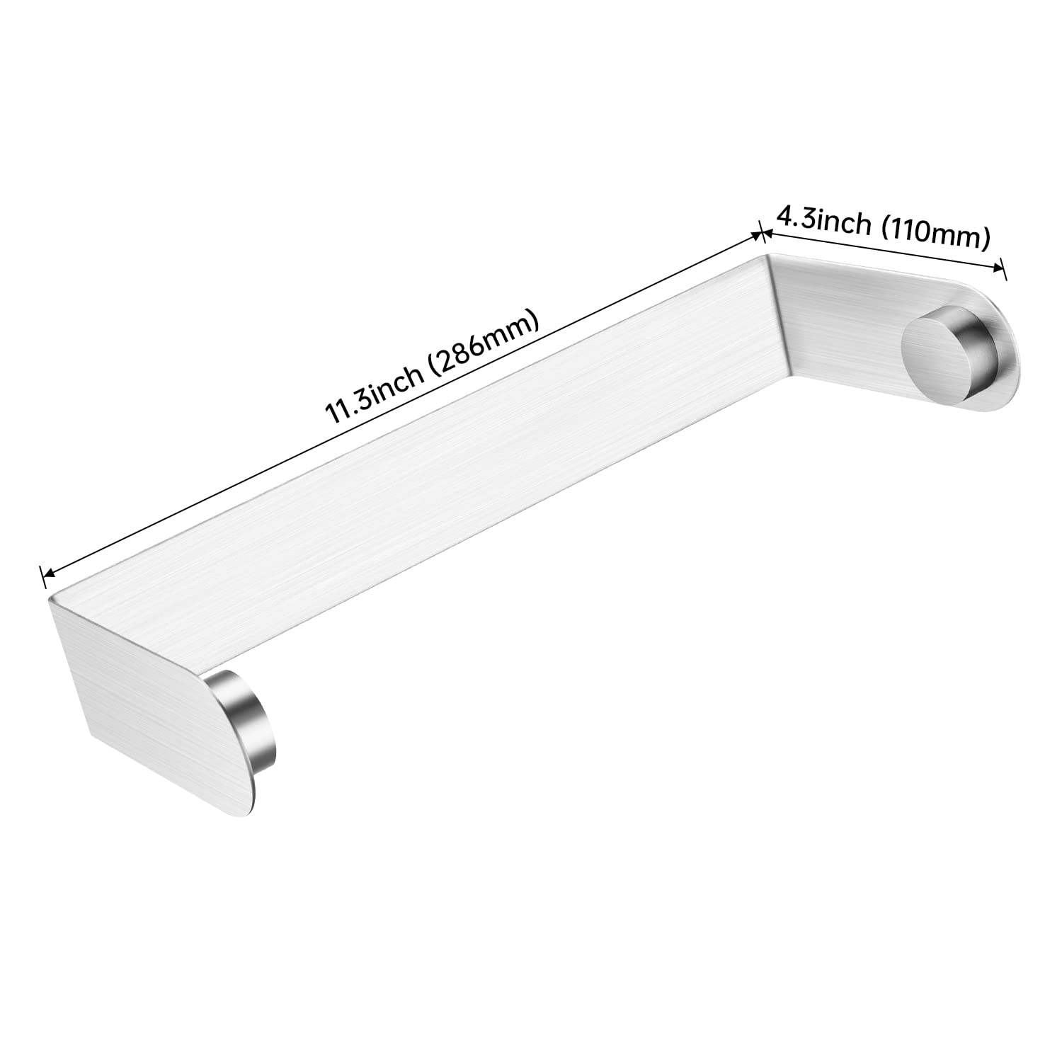 DELITON dimensions 11-1-5 x 1-4-5 x 4-1-3 inches for jumbo rolls.
