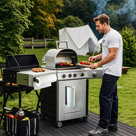 Perfect for compact spaces like campers and apartments.
