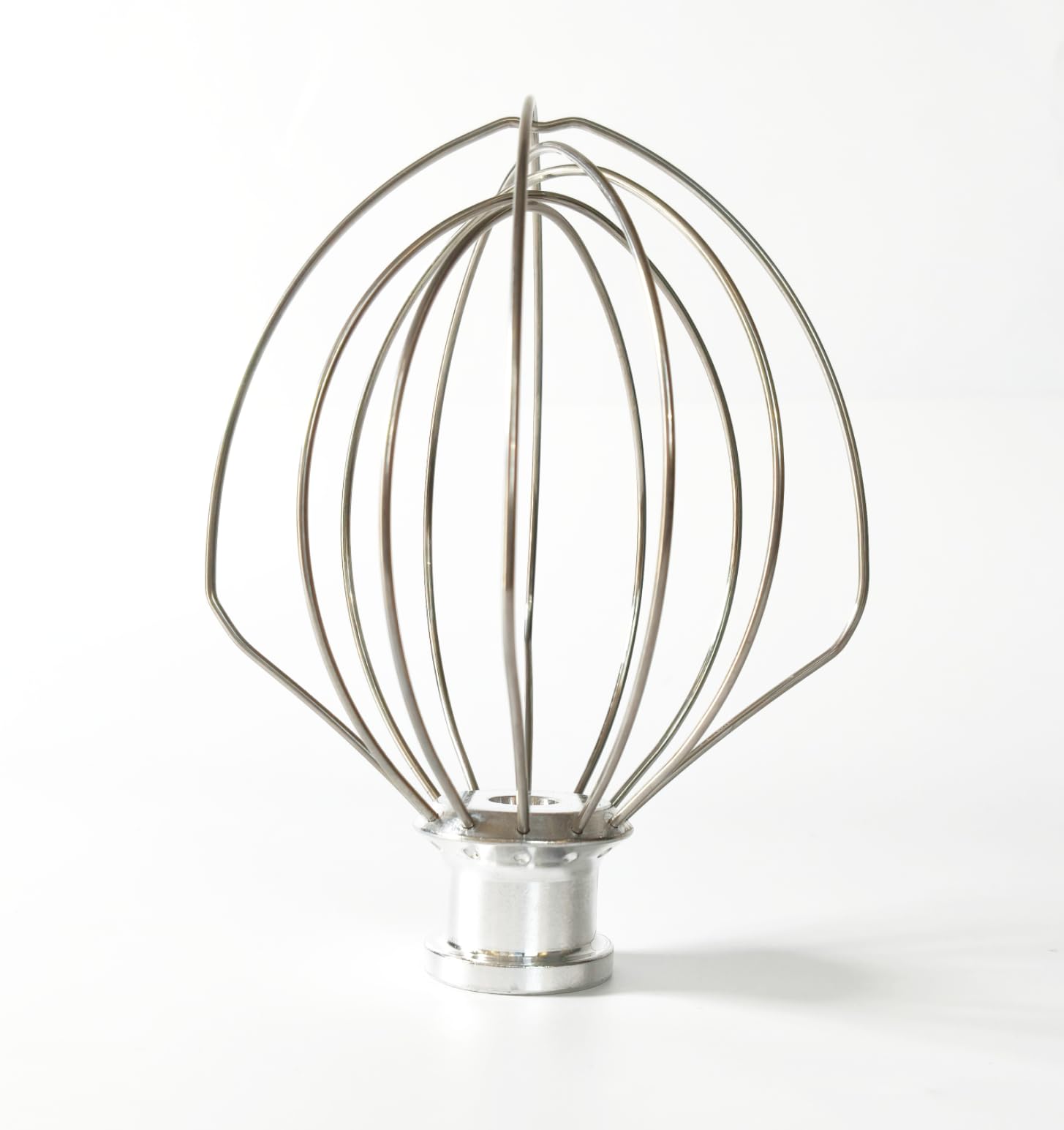 Delixike 63227 wire whisk close-up shows durable stainless steel for safe, efficient mixing