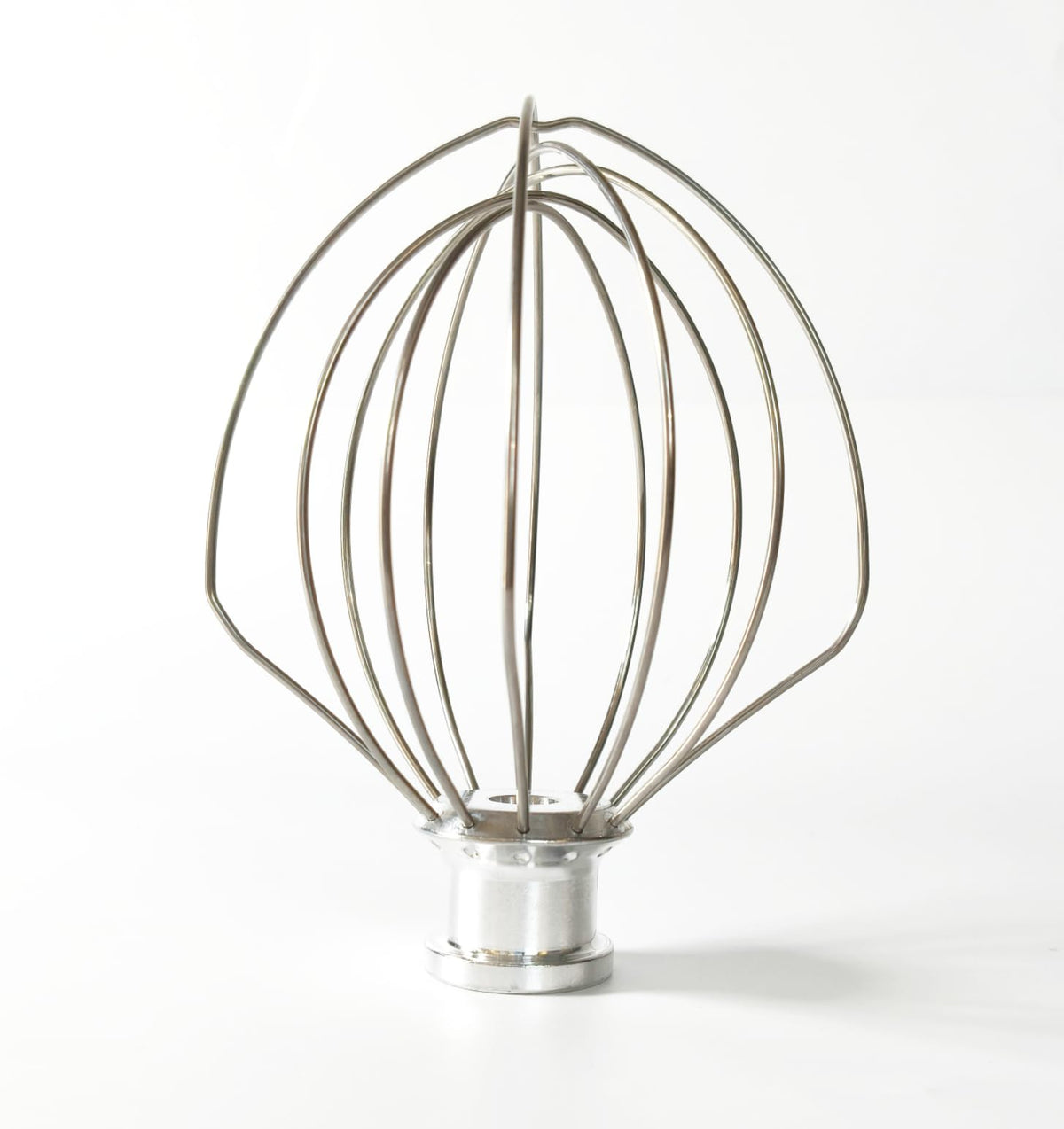 Delixike 63227 wire whisk close-up shows durable stainless steel for safe, efficient mixing