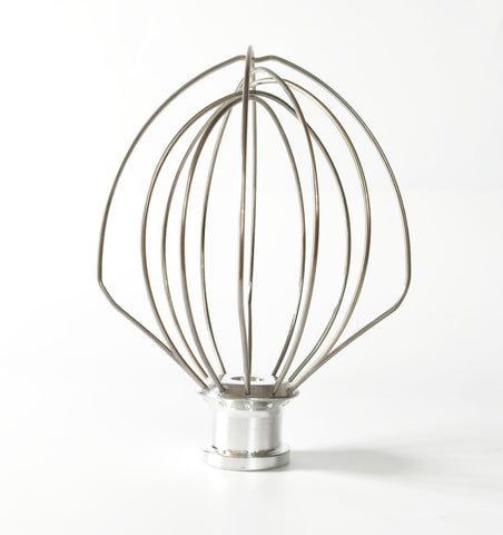 Delixike 63227 wire whisk close-up shows durable stainless steel for safe, efficient mixing