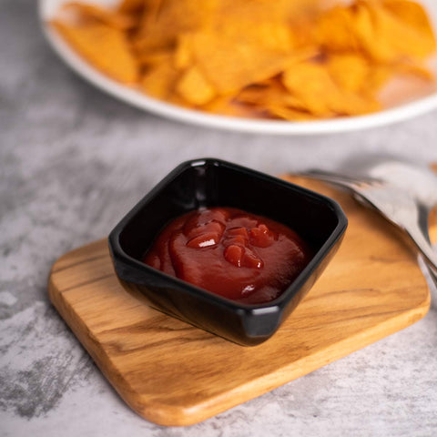 Dellling 3oz dipping bowls ideal for ketchup, soy, and sushi sauces