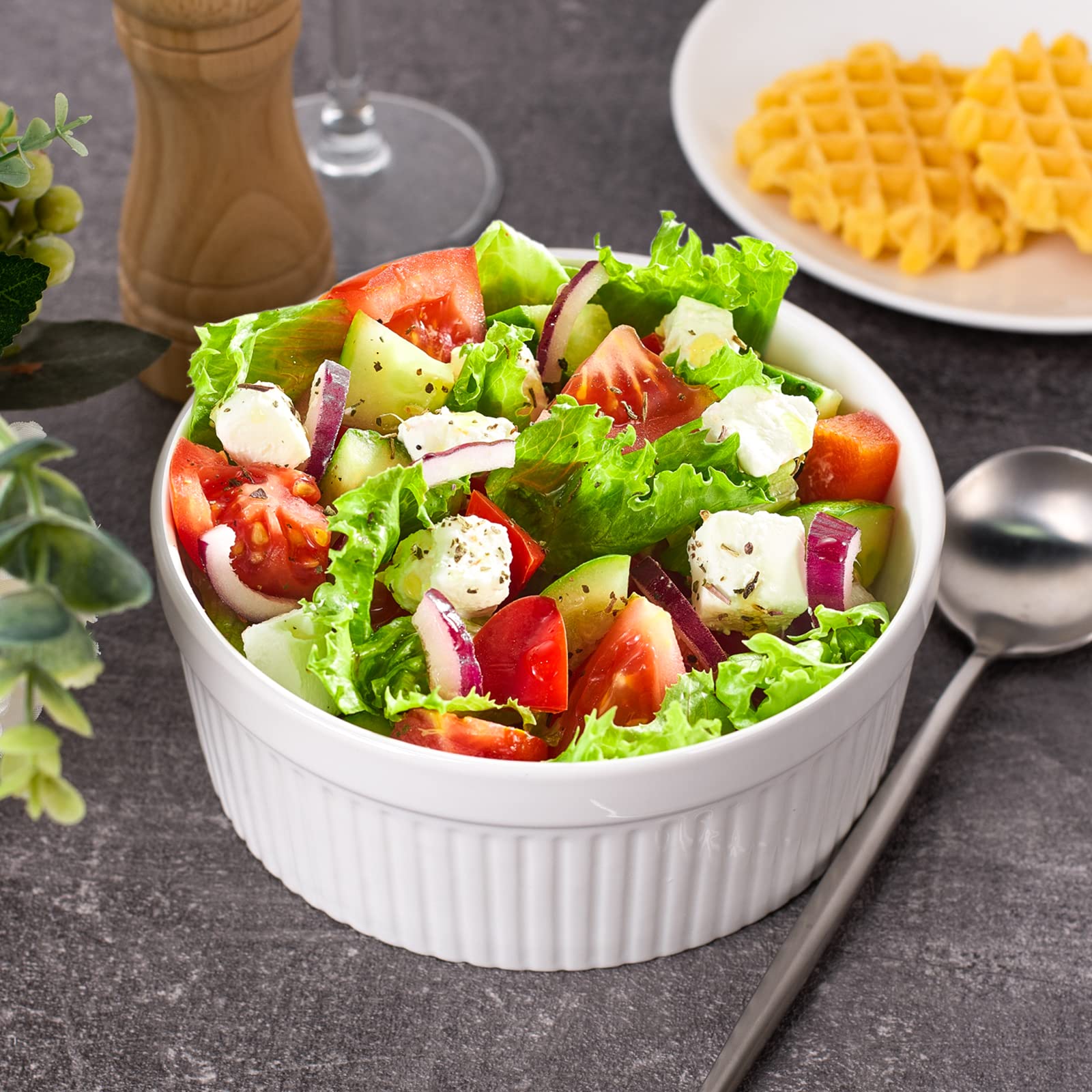 DELLING creme brulee ramekin highlights dessert-ready serving with odor-free care.