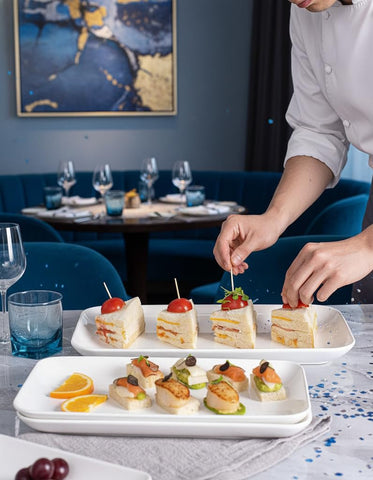 DELLING microwave-safe dishwasher-safe oven-safe platter in kitchen use