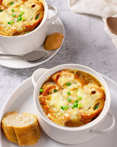 DELLING stackable bowls save cabinet space and simplify storage