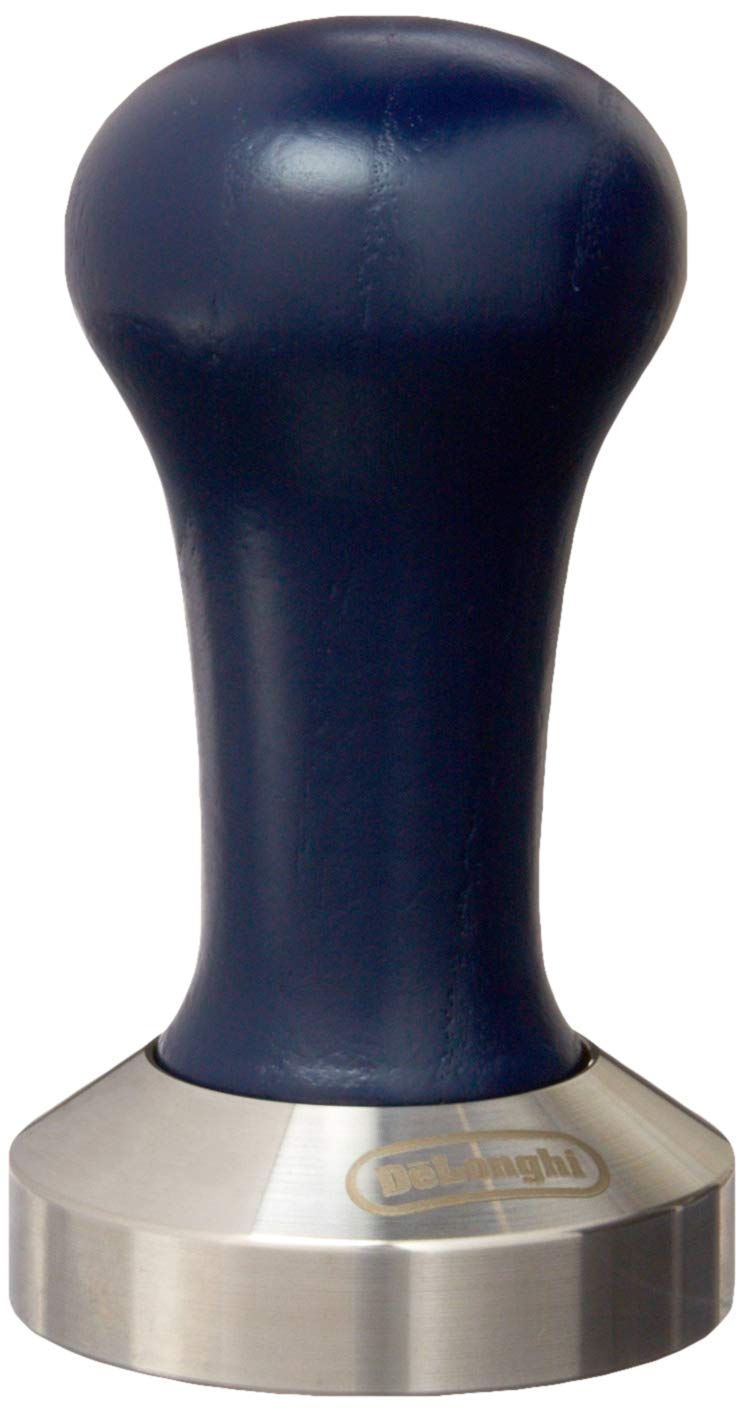 De'Longhi DLSC058 coffee tamper with stainless steel base for even tamping