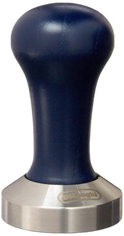 De'Longhi DLSC058 coffee tamper with stainless steel base for even tamping
