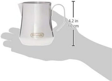 De'Longhi DLSC060 350ml capacity frothing jug ideal for latte art and textures.