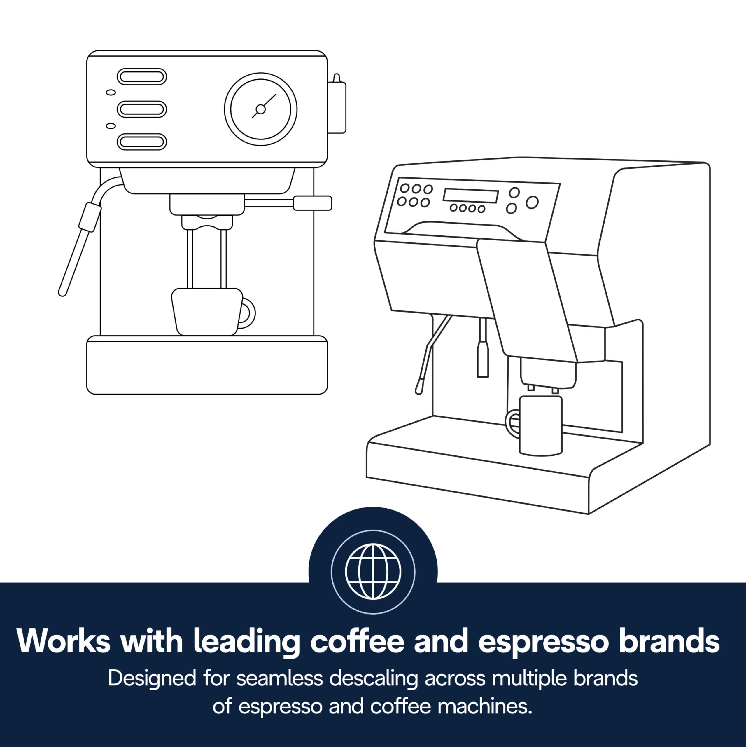 Eco-friendly packaging of De'Longhi EcoDecalk descaler, ideal for responsible home cleaning routines.