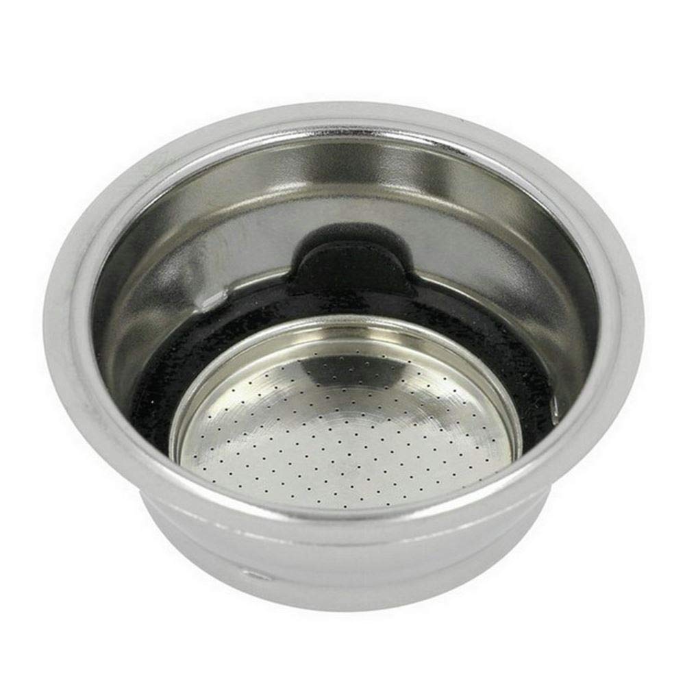 Delonghi filter holder for 2 cups EC820 enables quick replacement and tidy brewing.