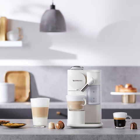 De'Longhi Lattissima One milk frother in action creates silky cappuccinos