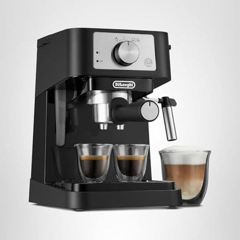 Includes tamper and measuring spoon for consistent extractions.
