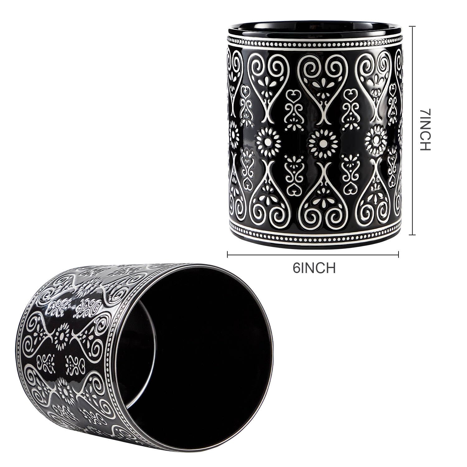 Delpnana utensil holder vase use demonstrates versatile decor options