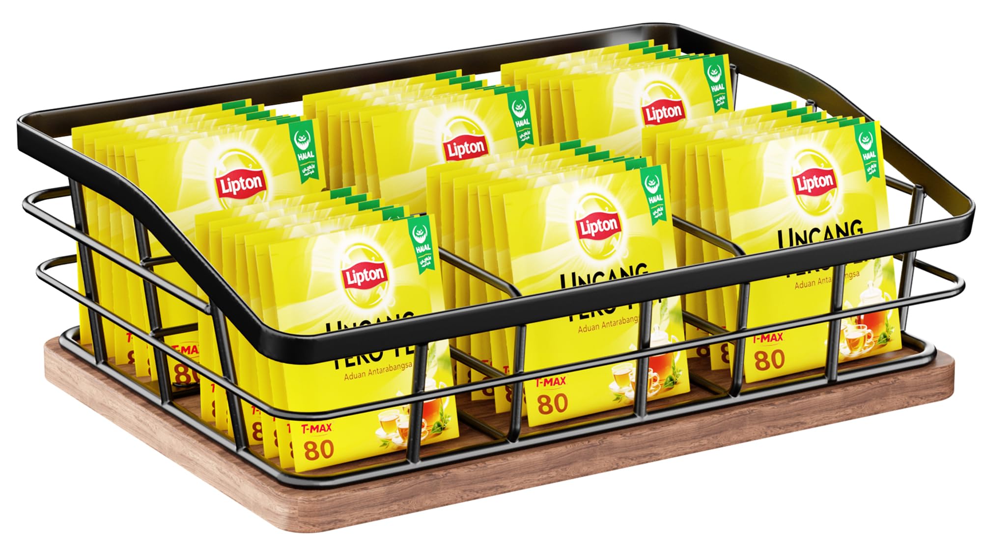 DEMEGA Wood-and-metal details showing anti-collision edges and easy-clean surface