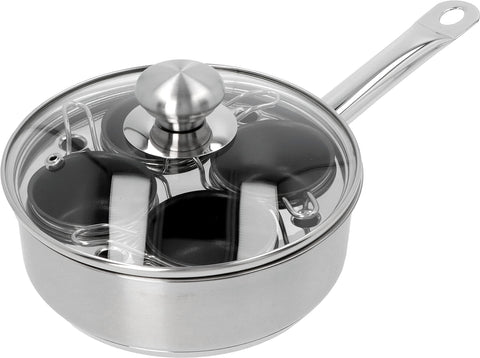 Demeyere Resto 3 ply base ensures even heat distribution