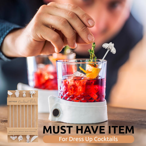 Demigo grape topper fits elegant charcuterie and drinks