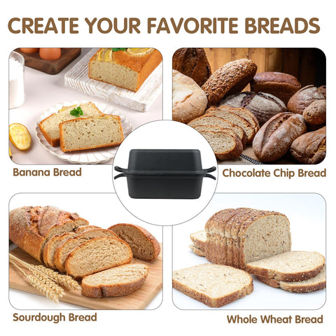 Demine loaf pan interior view showing depth and craftsmanship