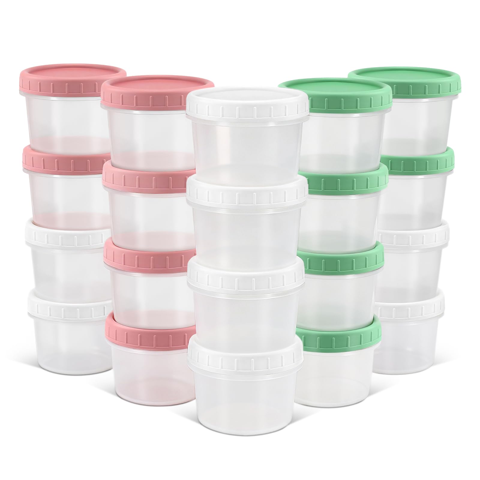 DEMORA 4oz container with twist lid for secure portioning and freshness.