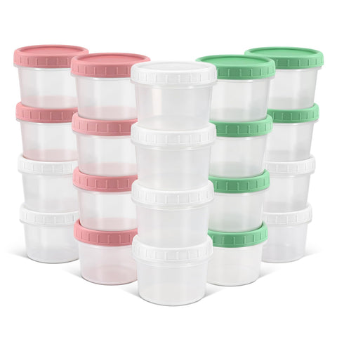 DEMORA 4oz container with twist lid for secure portioning and freshness.