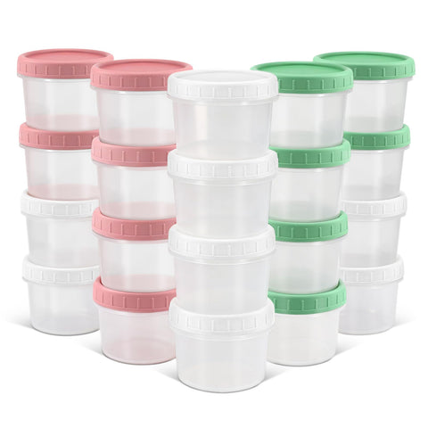 Demora 6oz small container with lid for pantry organization and portion control.