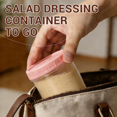 DEMORA freezer-safe design keeps yogurt and dips fresh without cracking.