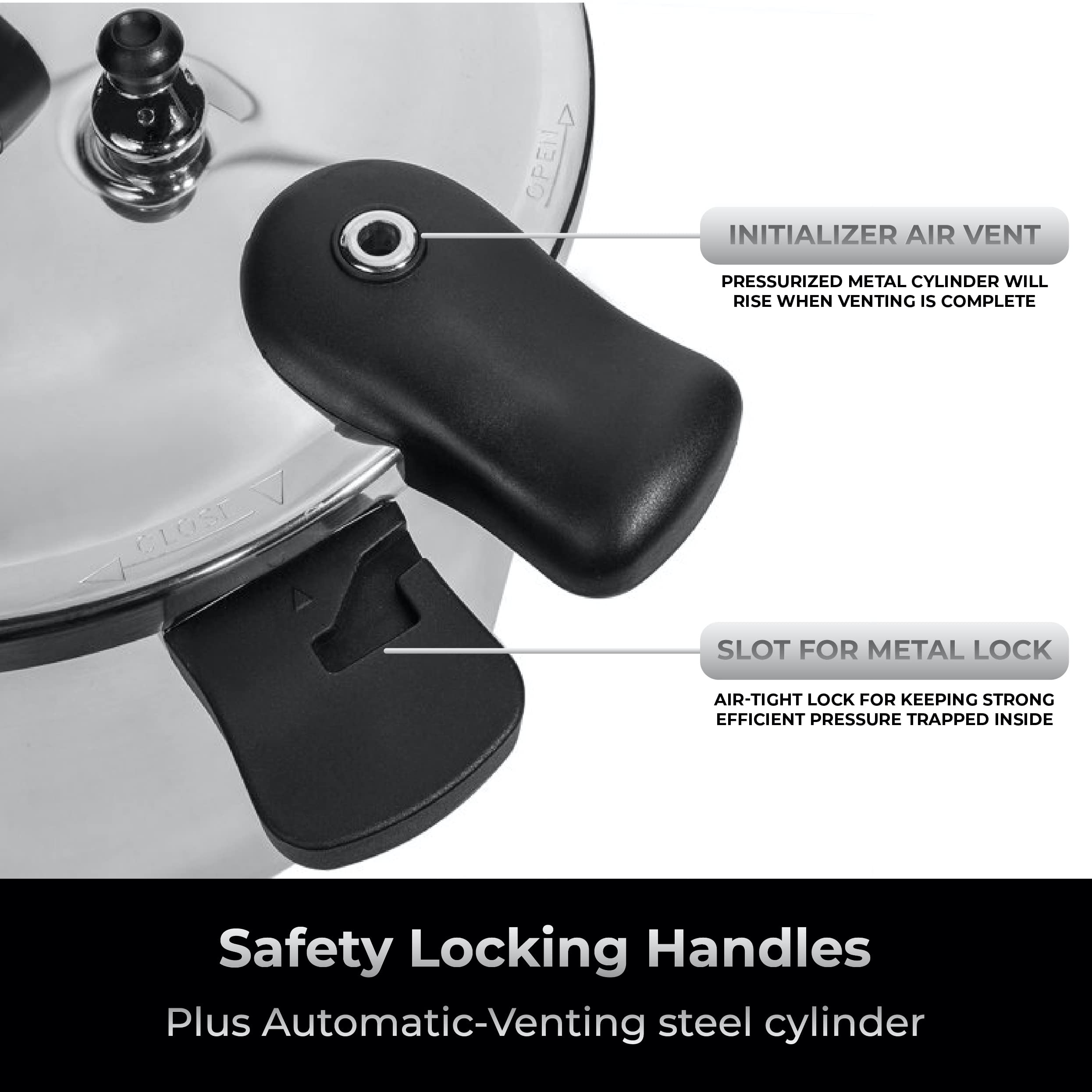 The Tanker aluminum body with stainless steel parts for durability.