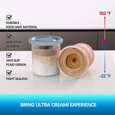 DENEBORE dishwasher-safe pint container simplifies cleanup after batches