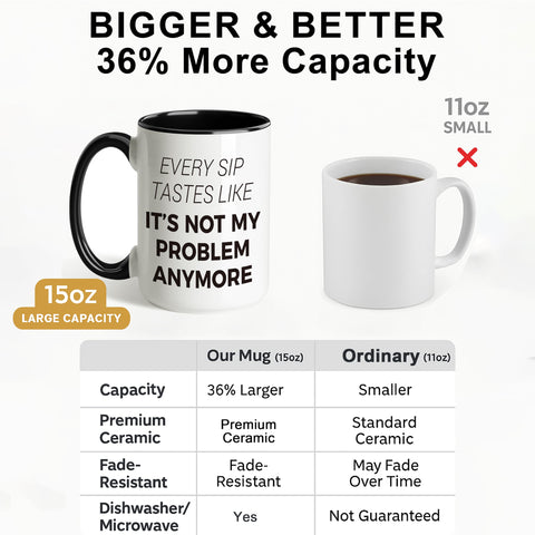 Deoqash dishwasher-safe mug for effortless cleanup after celebrations.