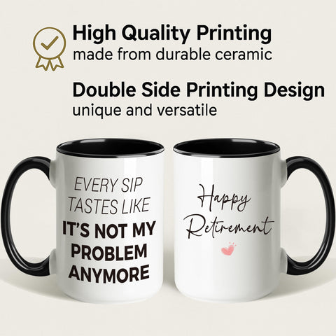 Deoqash microwave-safe ceramic mug for quick reheats and daily use.