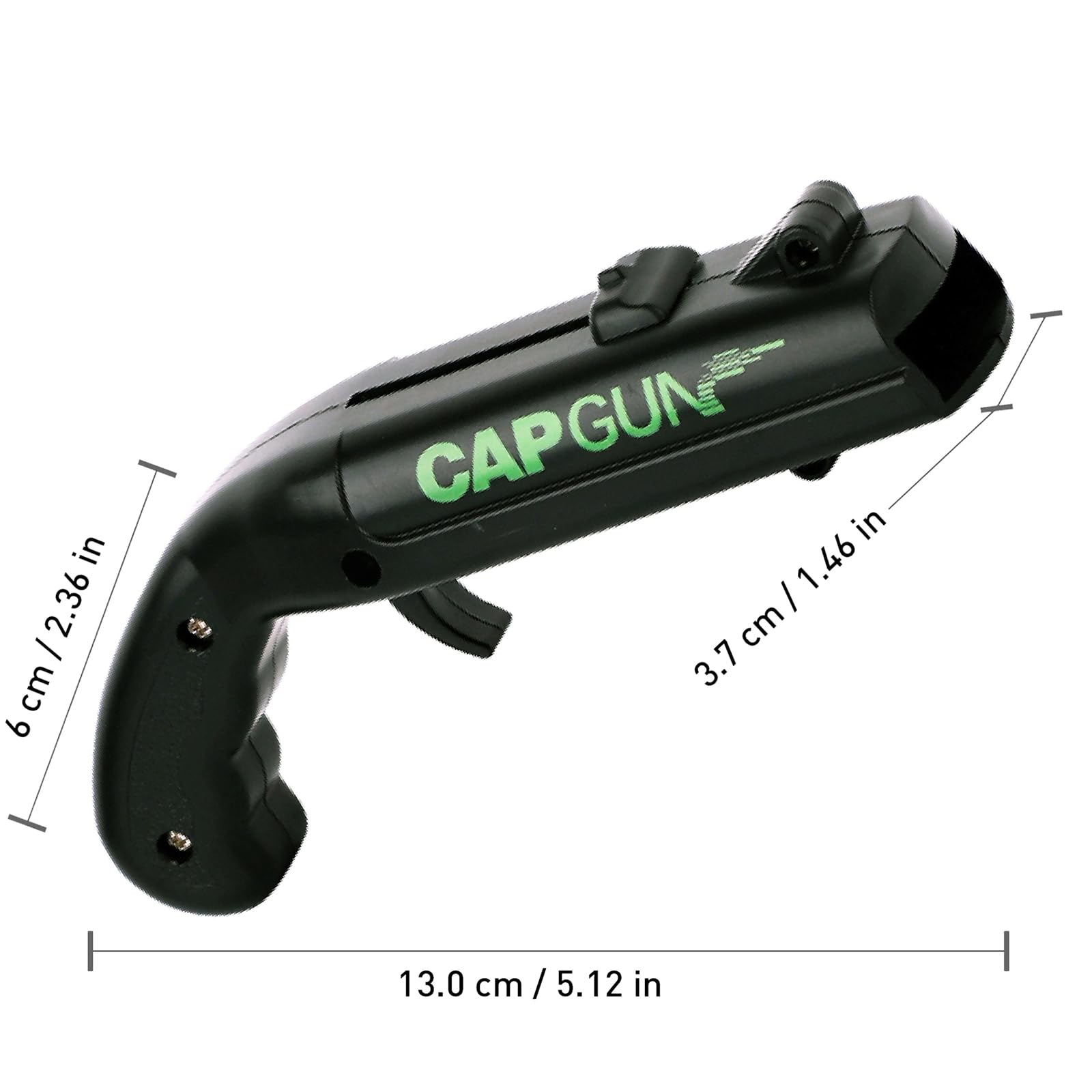 Dervyxious cap gun bottle opener at a party setup for easy openers