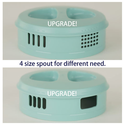 DeSJ durable handle provides comfortable pouring and lifting