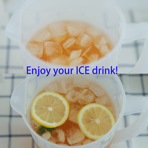 DeSJ temperature-range pitcher handles hot to cold liquids safely