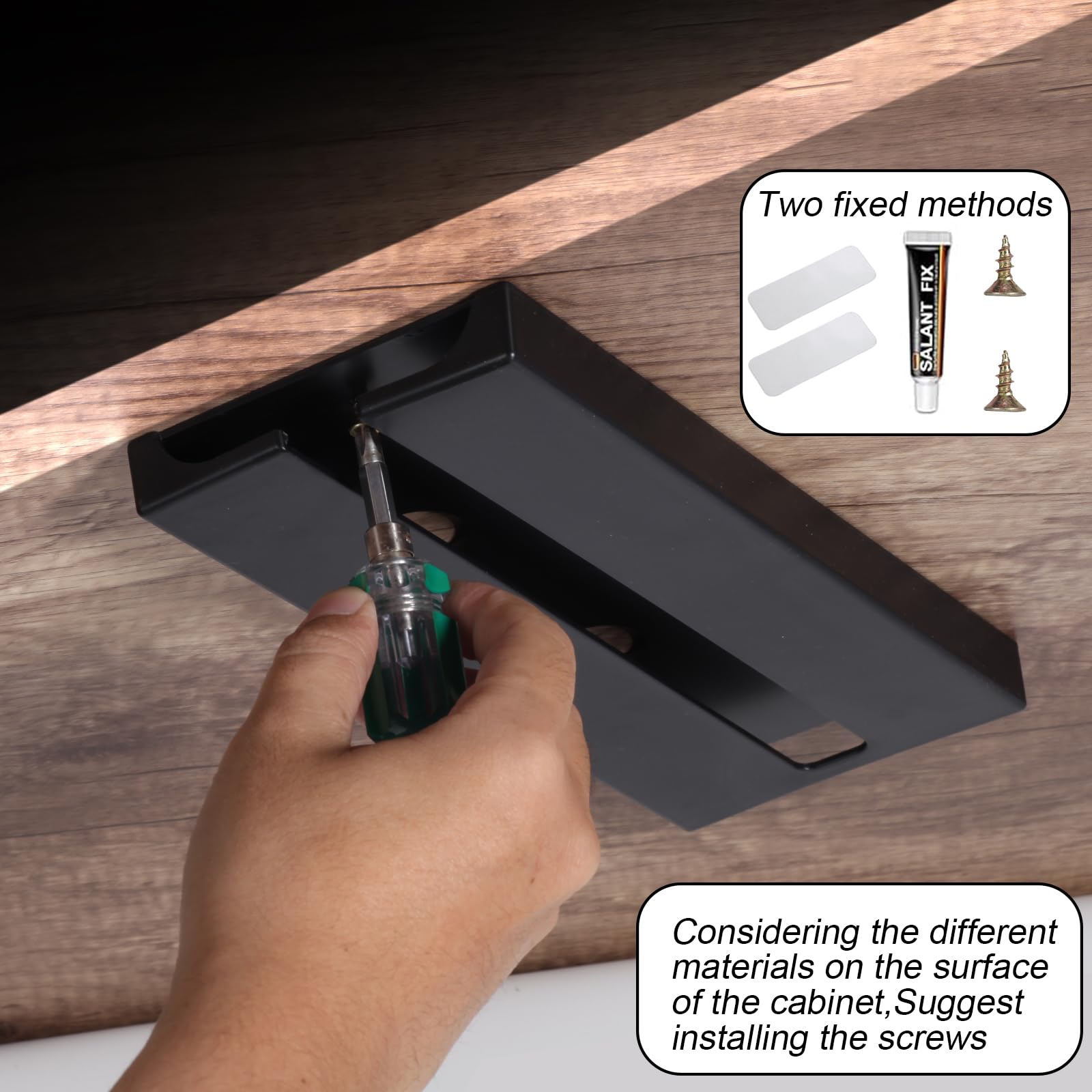 DESONAUT rust-proof glass rack protects stems in busy settings.