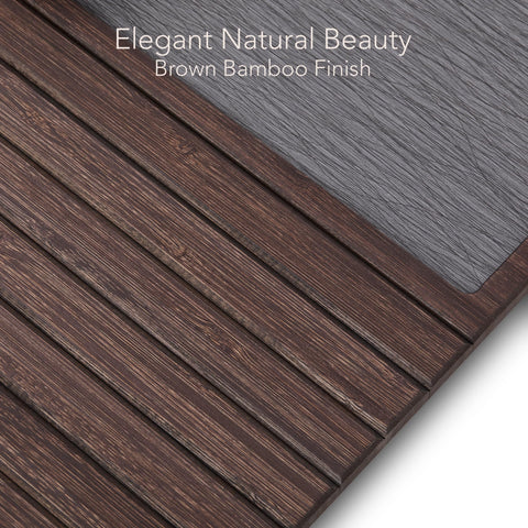 Detor felt base anti-slip close-up emphasizes stable placement on sofa arm.