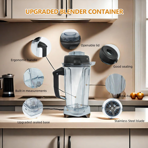 Deuovht pitcher temperature range for hot and cold blends.
